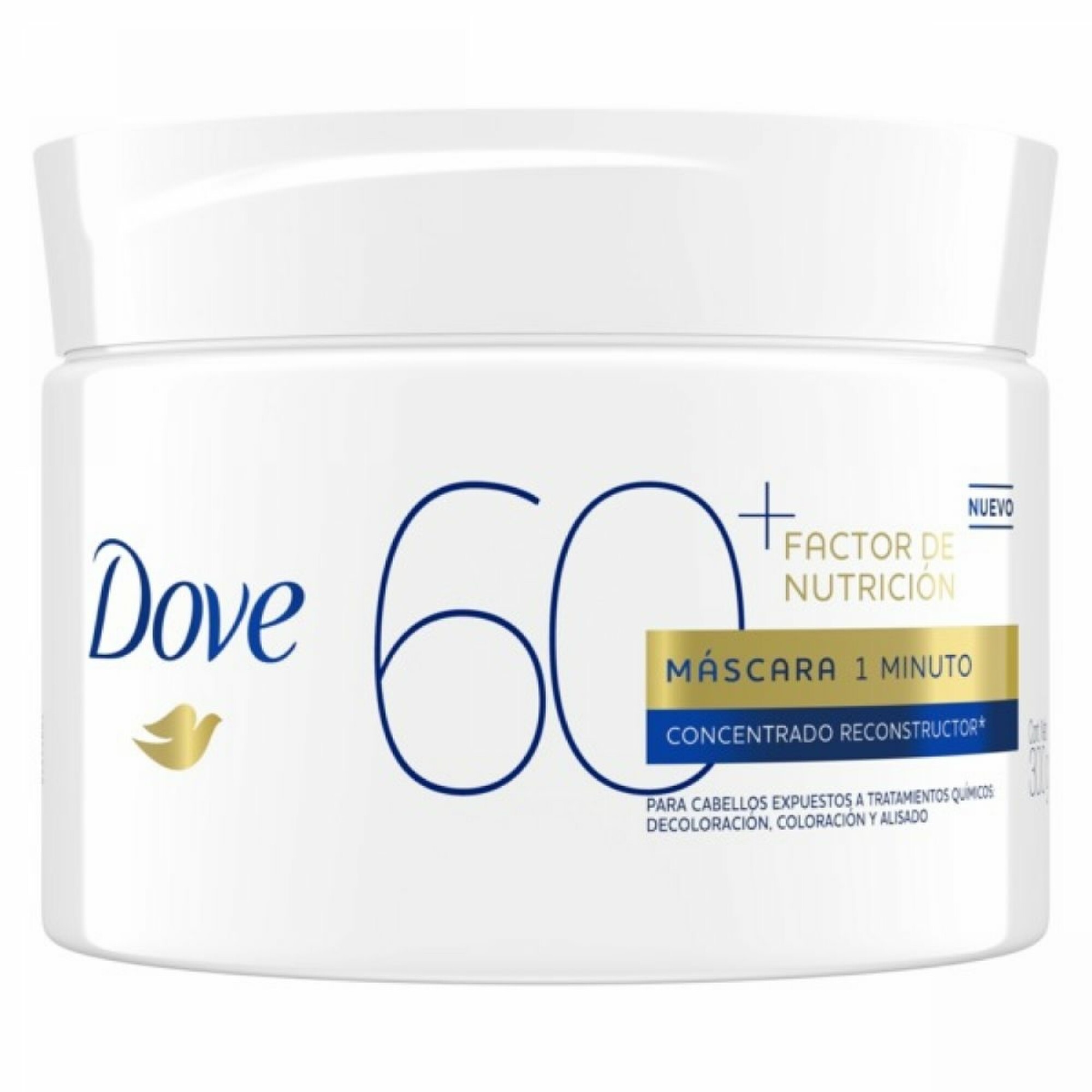 Dove crema de tratamiento factor +60 - 300g